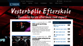 What Gaming.dk website looked like in 2021 (2 years ago)