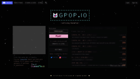 What Gpop.io website looked like in 2021 (2 years ago)