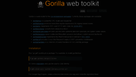 What Gorillatoolkit.org website looked like in 2021 (2 years ago)