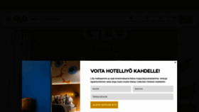 What Glohotels.fi website looked like in 2021 (2 years ago)