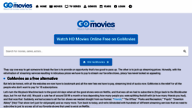 What Gomovies.style website looked like in 2021 (2 years ago)