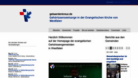What Gebaerdenkreuz.de website looked like in 2021 (2 years ago)