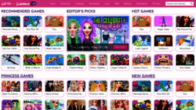 What Girlsgogames.com website looked like in 2021 (2 years ago)