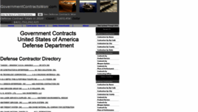 What Governmentcontractswon.com website looked like in 2021 (2 years ago)