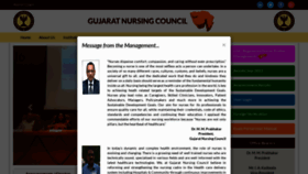 What Gujaratnursingcouncil.org website looked like in 2021 (2 years ago)