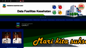 What Garutkab.go.id website looked like in 2021 (2 years ago)