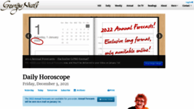 What Georgianicols.com website looked like in 2021 (2 years ago)