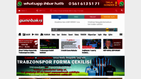 What Gunebakis.com.tr website looked like in 2021 (2 years ago)