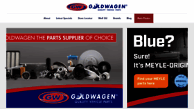 What Goldwagen.com website looked like in 2021 (2 years ago)