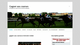 What Gagneauxcourses.fr website looked like in 2021 (2 years ago)