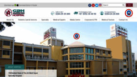 What Gbhamericanhospital.com website looked like in 2021 (2 years ago)