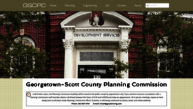 What Gscplanning.com website looked like in 2021 (2 years ago)