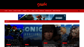 What Gamerwk.com website looked like in 2021 (2 years ago)