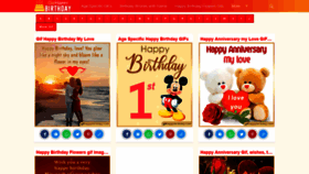What Gifhappybirthday.com website looked like in 2021 (2 years ago)