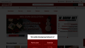 What Gebruiktebouwmaterialen.com website looked like in 2021 (2 years ago)