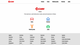 What Gh.cari.africa website looked like in 2021 (2 years ago)