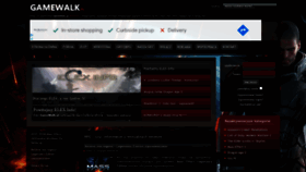 What Gamewalk.pl website looked like in 2021 (2 years ago)