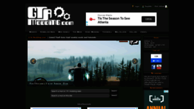 What Gta-modding.com website looked like in 2021 (2 years ago)