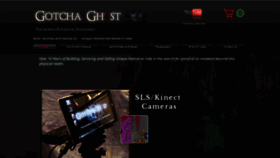 What Gotchaghost.com website looked like in 2021 (2 years ago)