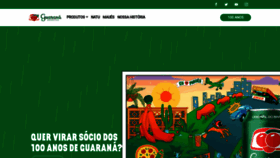 What Guaranaantarctica.com.br website looked like in 2021 (2 years ago)