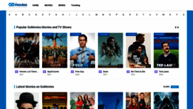 What Gomovies.si website looked like in 2021 (3 years ago)