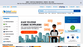 What Globaltextiles.com website looked like in 2021 (3 years ago)