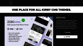 What Getkirby-themes.com website looked like in 2021 (2 years ago)
