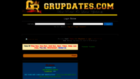What Grupdates.com website looked like in 2021 (2 years ago)