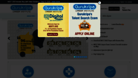 What Gurukripa.ac.in website looked like in 2021 (4 years ago)
