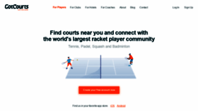 What Gotcourts.com website looked like in 2021 (2 years ago)