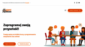 What Giganciprogramowania.edu.pl website looked like in 2021 (3 years ago)