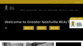 What Greaternashvillerealtors.org website looked like in 2021 (2 years ago)