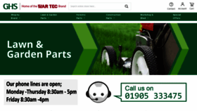 What Gardenhirespares.co.uk website looked like in 2022 (3 years ago)