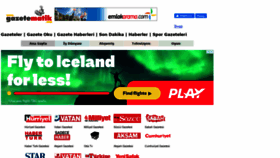 What Gazetematik.com website looked like in 2022 (2 years ago)