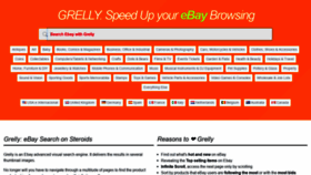 What Grelly.uk website looked like in 2022 (2 years ago)