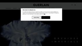 What Guerlain.com website looked like in 2022 (2 years ago)