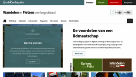 What Groteroutepaden.be website looked like in 2022 (4 years ago)
