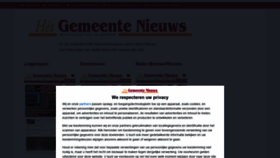 What Gemeentenieuwsonline.nl website looked like in 2022 (2 years ago)