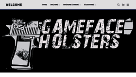 What Gamefaceholsters.com website looked like in 2022 (2 years ago)