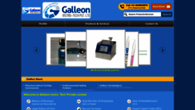 What Galleoninstru-tech.com website looked like in 2022 (2 years ago)