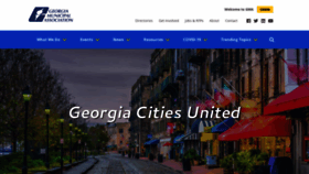 What Gacities.com website looked like in 2022 (2 years ago)