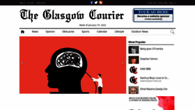 What Glasgowcourier.com website looked like in 2022 (2 years ago)