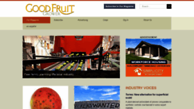 What Goodfruit.com website looked like in 2022 (2 years ago)
