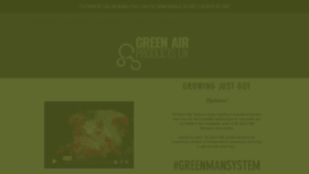What Greenairuk.com website looked like in 2022 (2 years ago)
