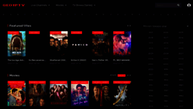 What Geoiptv.live website looked like in 2022 (3 years ago)