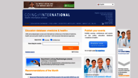What Goinginternational.eu website looked like in 2022 (2 years ago)
