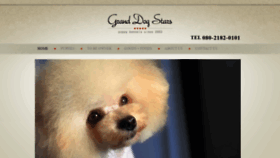 What Granddogstars.com website looked like in 2022 (2 years ago)