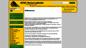 What Guesi-motorradteile.de website looked like in 2022 (2 years ago)