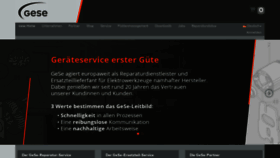 What Gese-gmbh.de website looked like in 2022 (2 years ago)