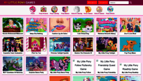 What Gamesmylittlepony.com website looked like in 2022 (2 years ago)